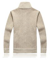 Lässiger Strickpullover Mit Stehkragen Für Herren | Winter