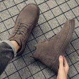 Martijn - Klassische und Warme Lederstiefel