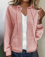 Hoodie Mit Struktur Für Damen | Langarm