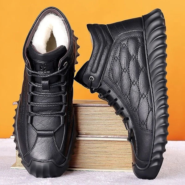 Leo - Plüschisolierte Winterstiefel für Männer