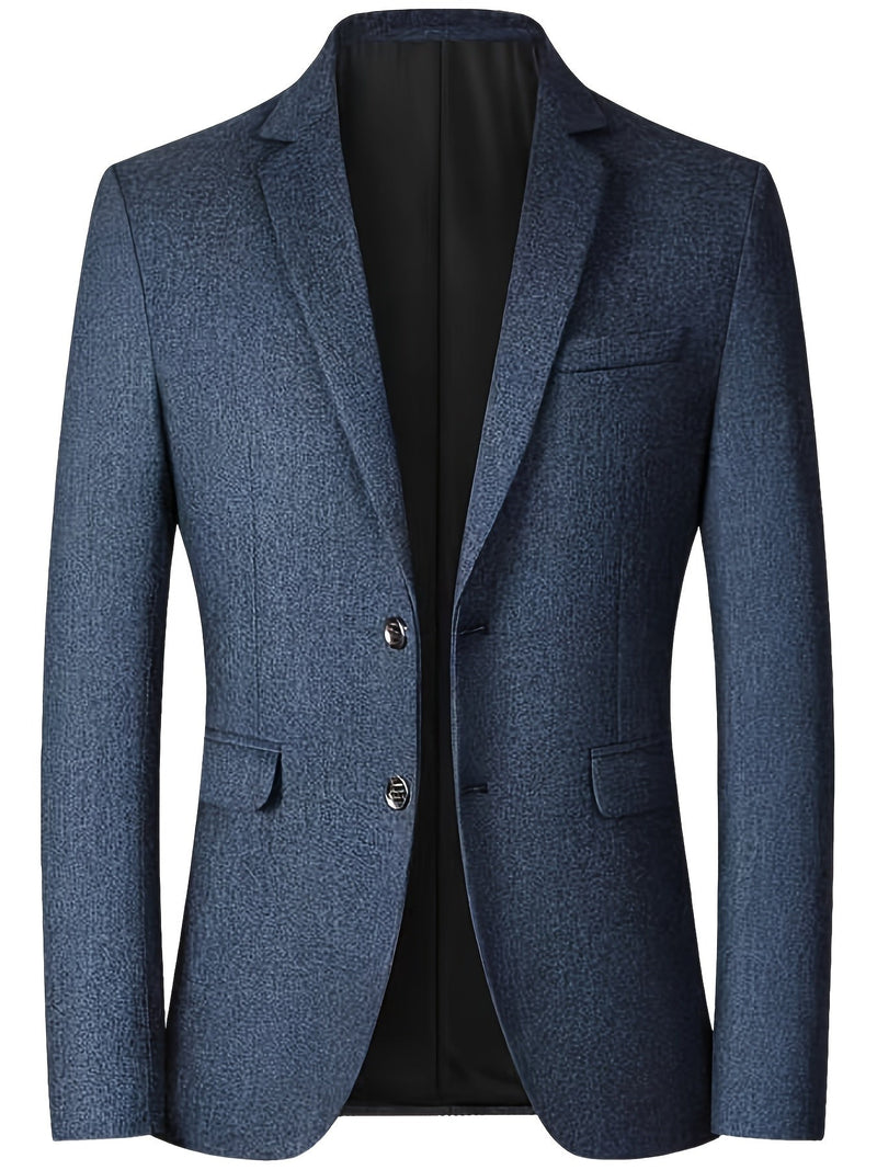 Herren Blazer Jacke Mit Knopf | Stylisch