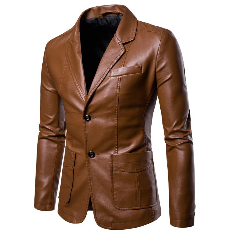 Dieter - Vielseitig Herren Lederblazer