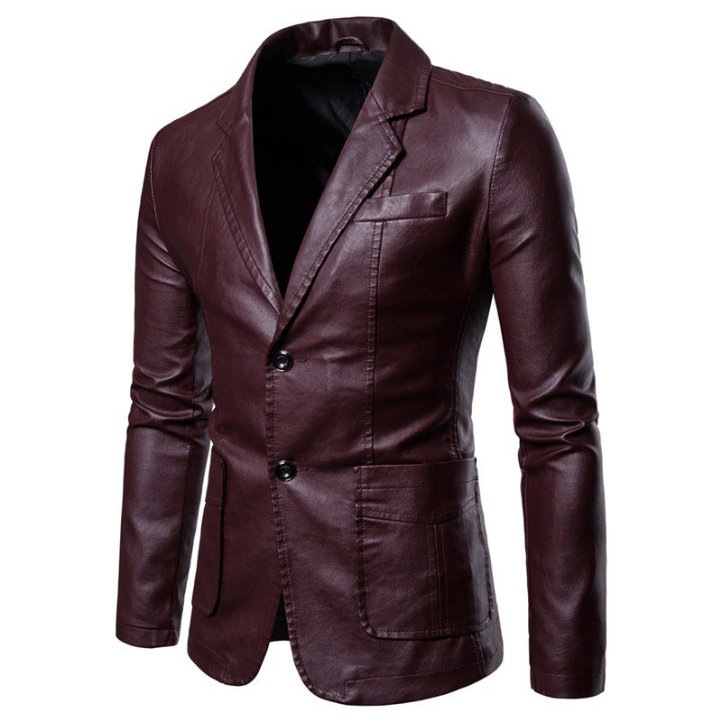 Dieter - Vielseitig Herren Lederblazer