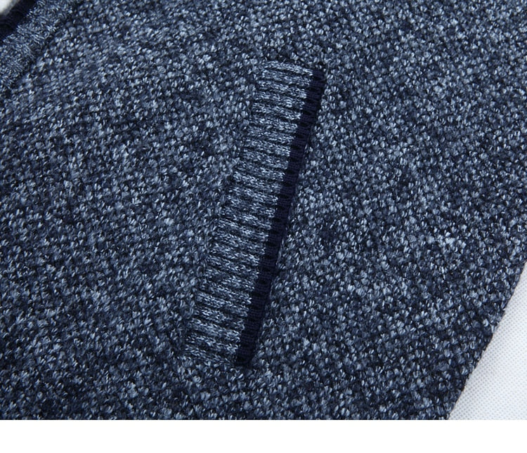 Lässiger Strickpullover Mit Stehkragen Für Herren | Winter