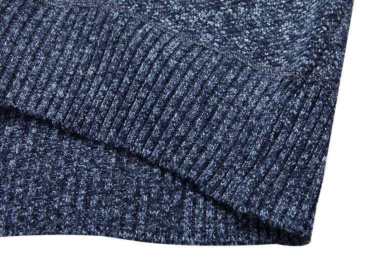 Lässiger Strickpullover Mit Stehkragen Für Herren | Winter