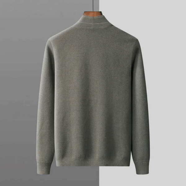 Moderne Strickjacke Mit Offener Vorderseite Für Herren | Lange Ärmel