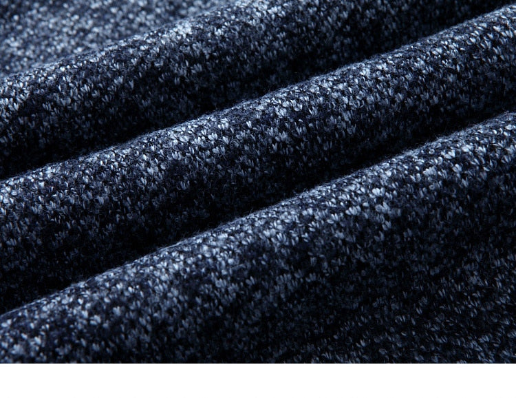 Lässiger Strickpullover Mit Stehkragen Für Herren | Winter