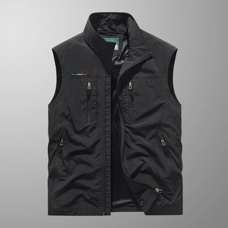 Herren Bodywarmer Mit Mehreren Taschen | Ärmellos