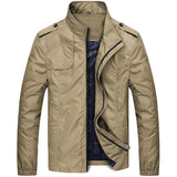 Moderne Übergangsjacke Mit Stehkragen Für Herren | Winter