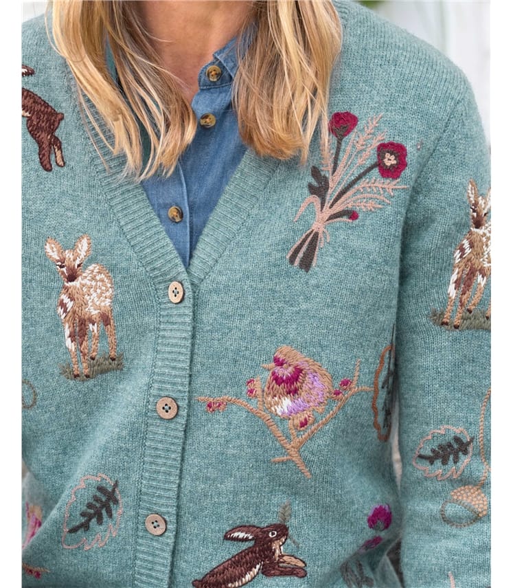 Damen Cardigan | Motiv Struktur Stil