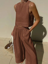 Elegantes Zweiteiler-set Für Damen | Sommer