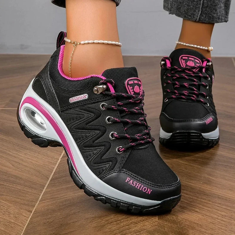 Wanderschuhe Mit Schnürsenkeln Für Damen | Bunt