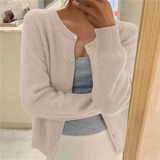 Damen Kaschmir Strickjacke Mit Knöpfen | Winter