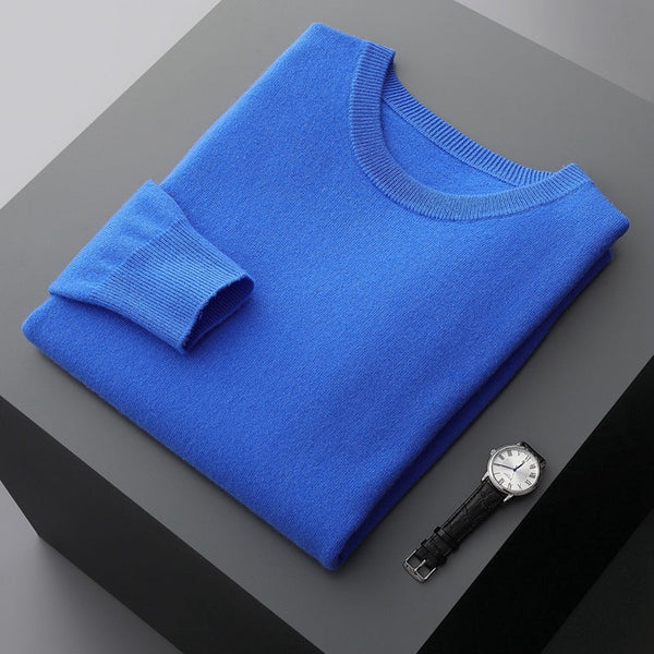 Herren Casual Kaschmir Rundhals | Winter