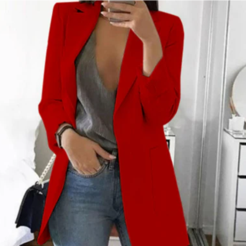 Lässiger Blazer Für Damen | Langarm