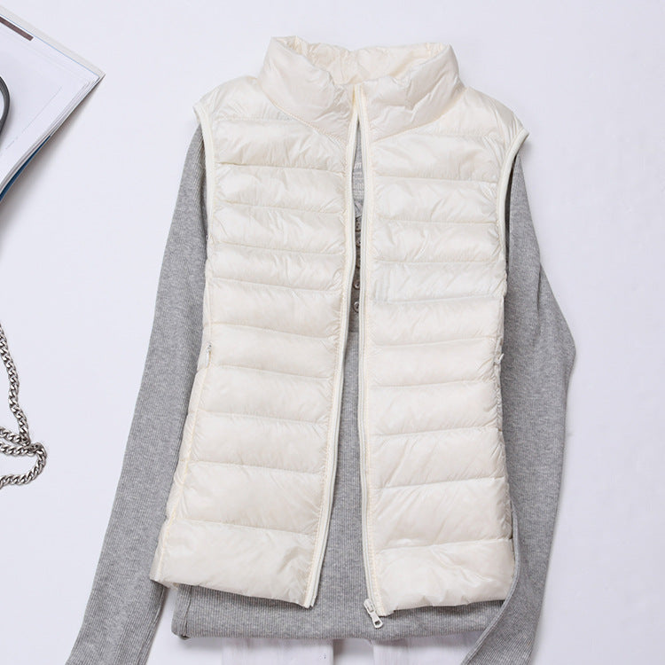 Winter Pufferweste Mit Reißverschluss Für Damen | Ärmellos
