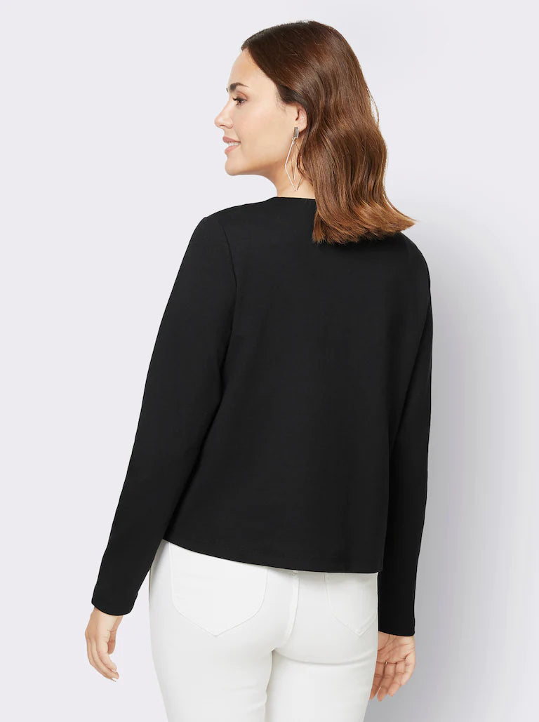 Damen Klassische Shirtjacke | Alltagstauglicher Stil