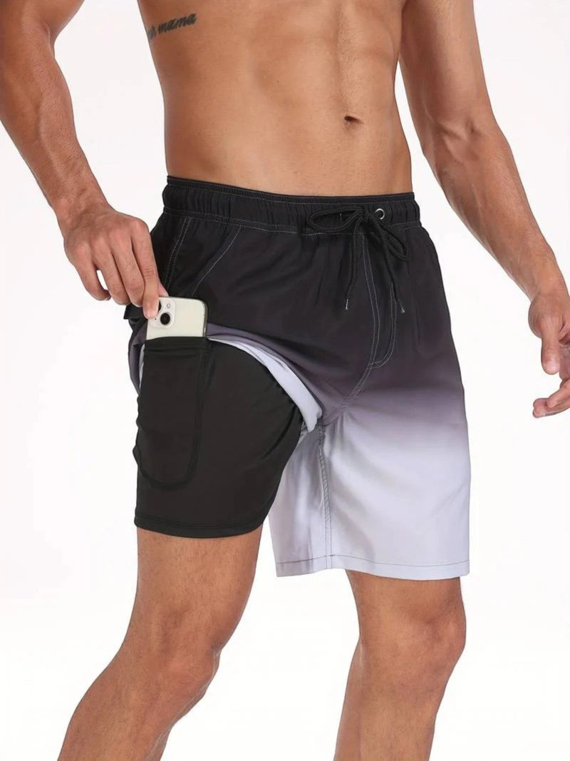 Leichte Bedruckte Shorts Für Männer | Sommer