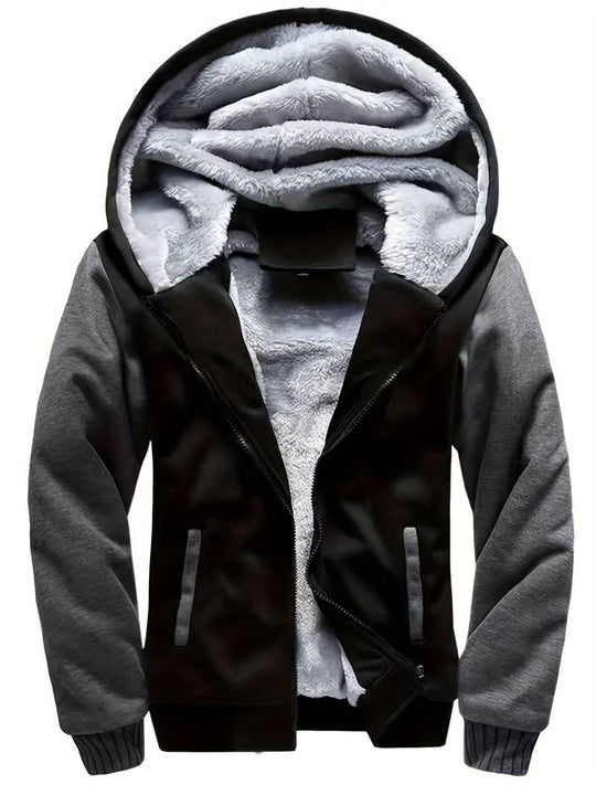 Jaxon - Warme Herren-Kapuzenjacke