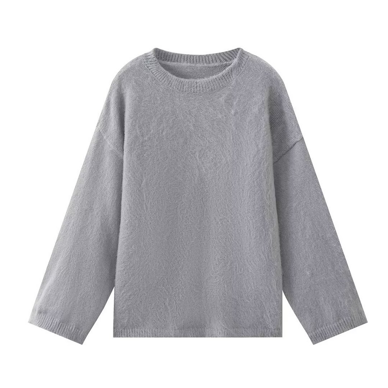 Jennlyn - Lässiger Rundhals Pullover