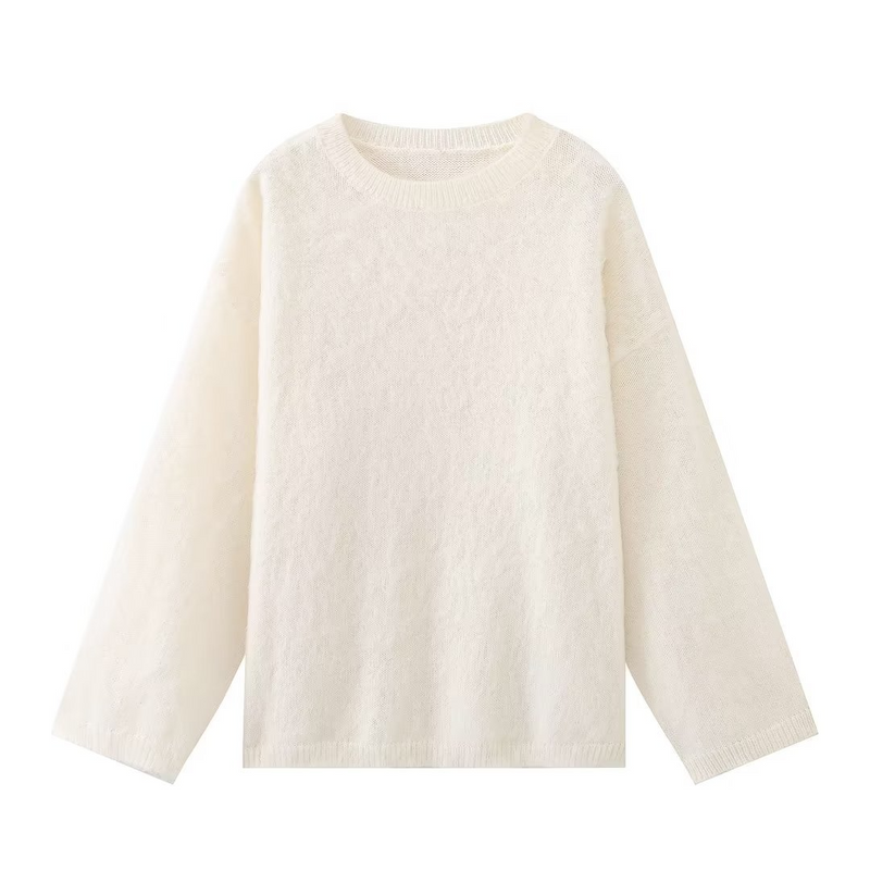 Jennlyn - Lässiger Rundhals Pullover