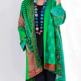 Bohème Kimono Strickjacke Für Frauen | Vintage