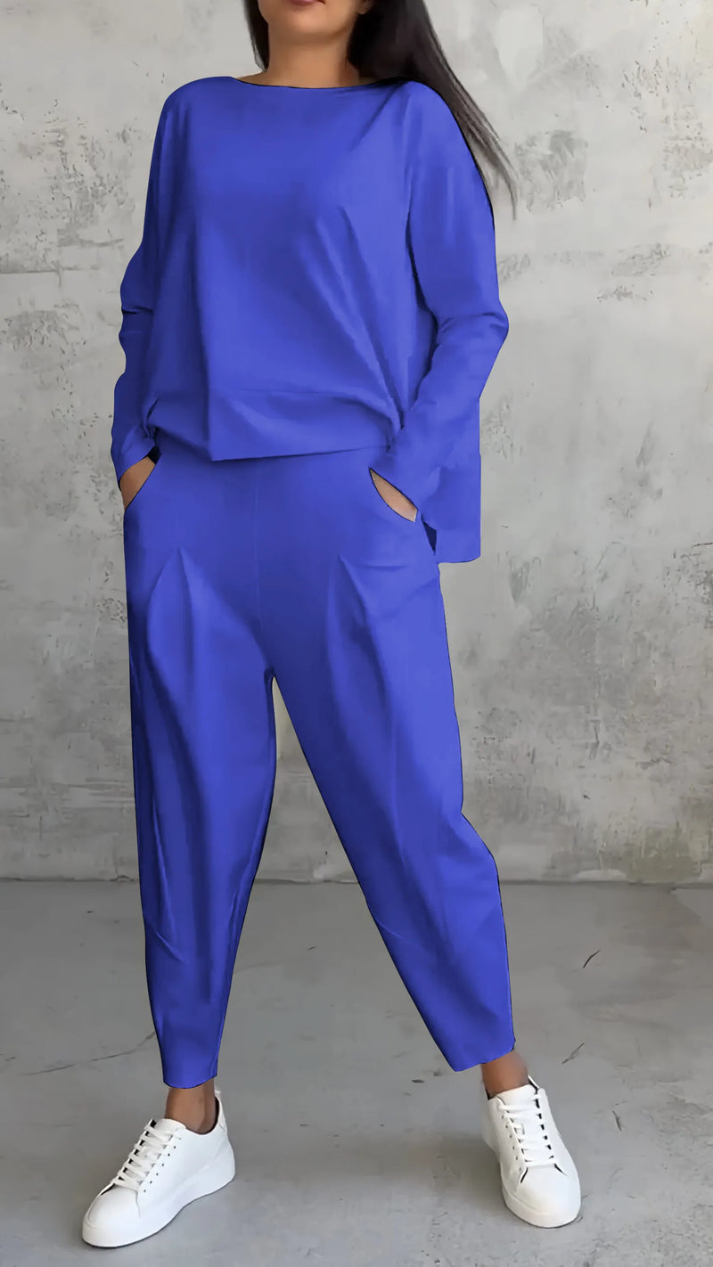 Damen Jogging Set Mit Langarm | Zweiteilig