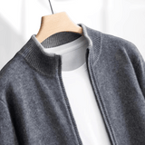 Herren Kaschmir Reißverschlussjacke Für Den Winter | Langarm