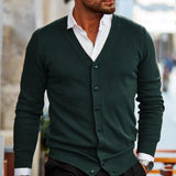 Strick-Cardigan Für Herren | Langarm