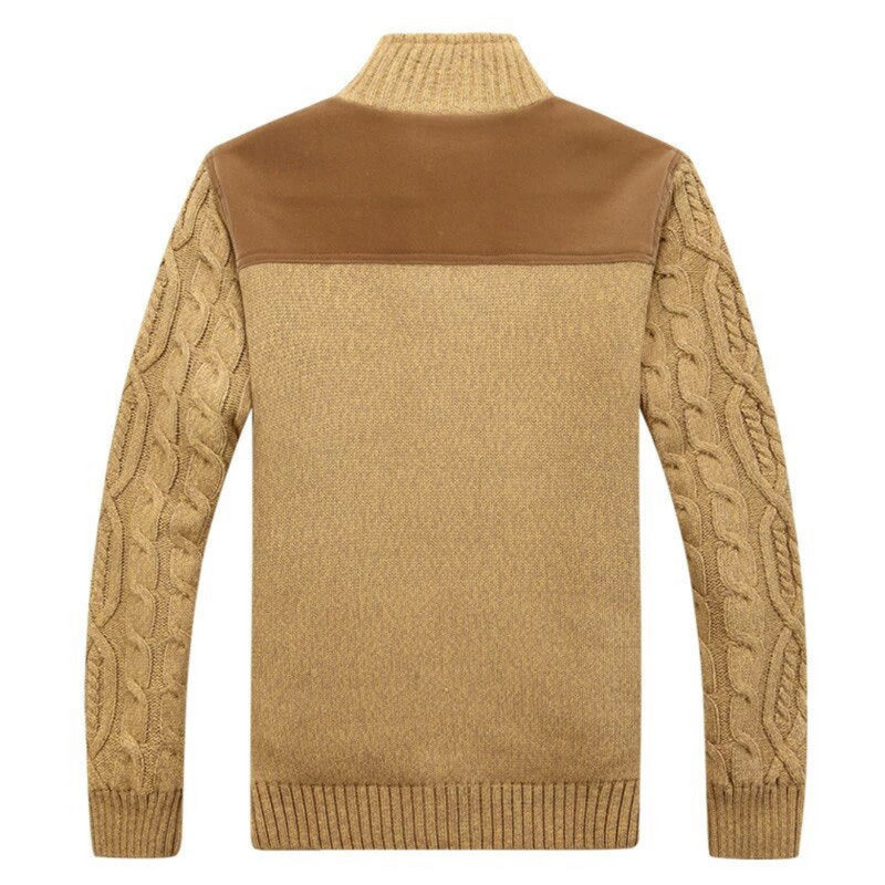 Gestrickte Jacke Mit Knöpfen Für Herren | Lange Ärmel