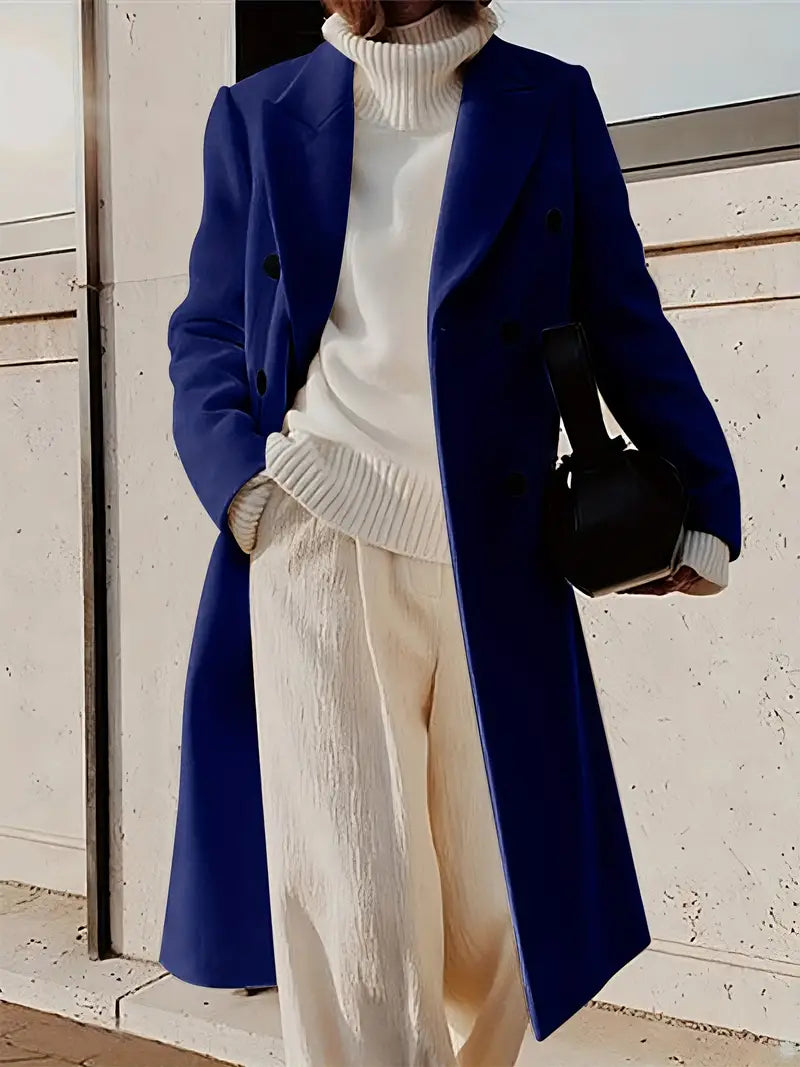 Langmantel Für Damen | Knopfleiste