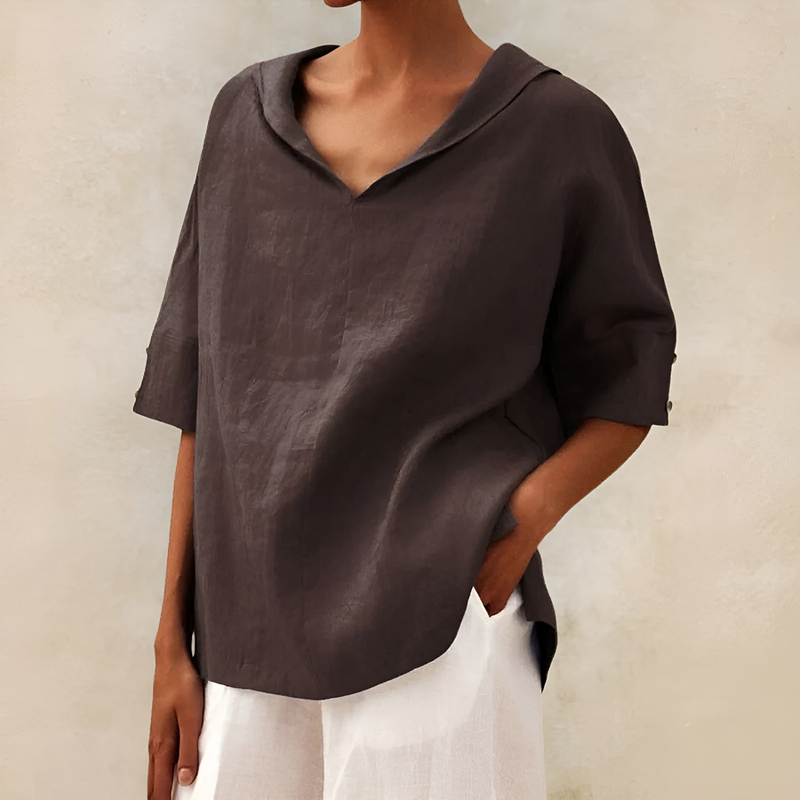 Saphira - Lockerer Passform Bluse