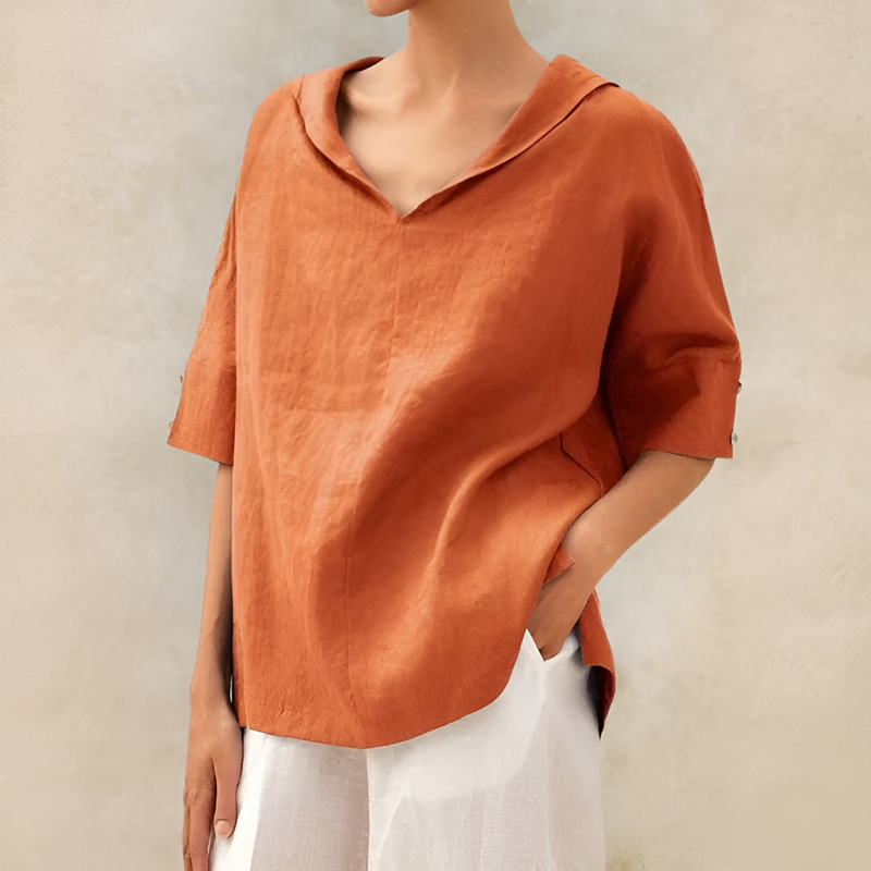 Saphira - Lockerer Passform Bluse
