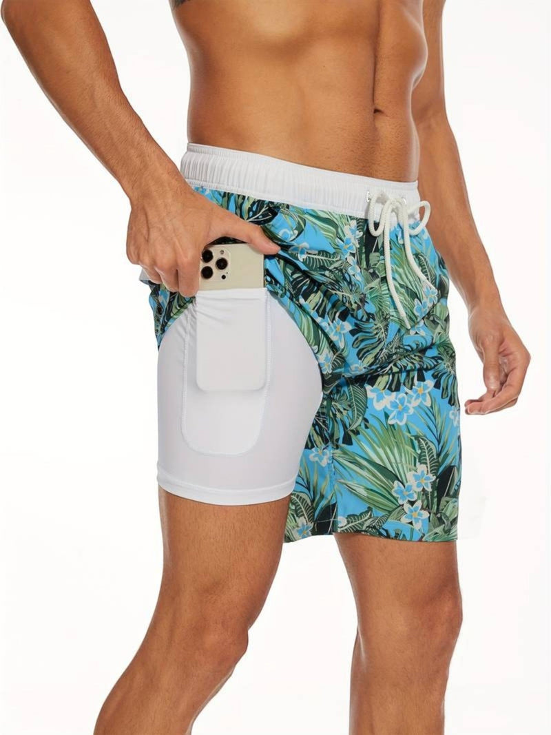 Leichte Bedruckte Shorts Für Männer | Sommer