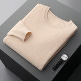 Herren Casual Kaschmir Rundhals | Winter