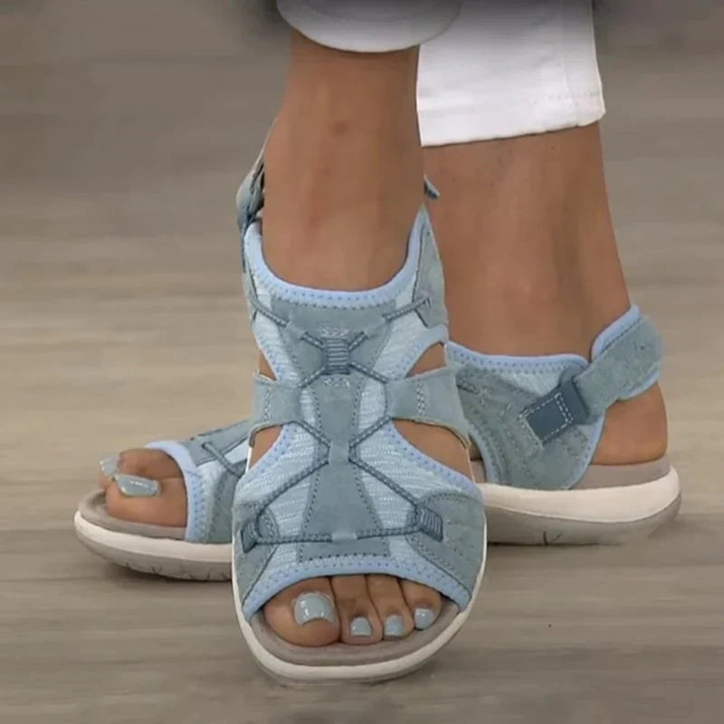 Bequeme Flache Sandalen Für Frauen | Slingback