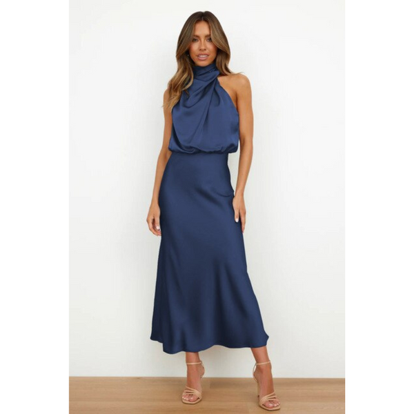 Damen Stilvolles Abendkleid | Midi