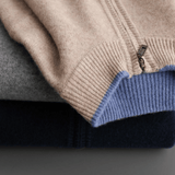 Herren Kaschmir Reißverschlussjacke Für Den Winter | Langarm