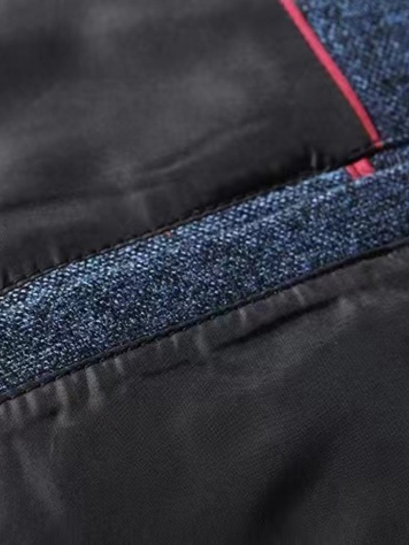 Herren Blazer Jacke Mit Knopf | Stylisch