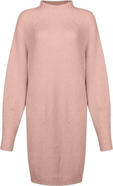 Strickkleid Für Den Winter | Rollkragen
