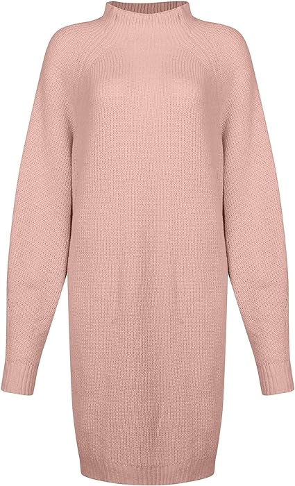 Strickkleid Für Den Winter | Rollkragen