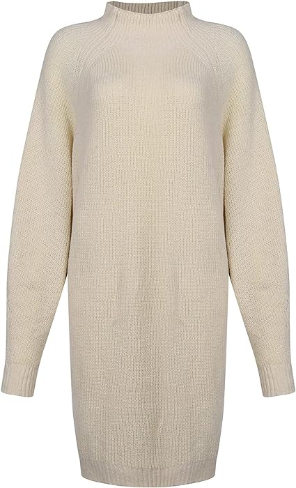 Strickkleid Für Den Winter | Rollkragen