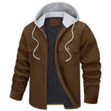 Ellington - Gefütterte Steppjacke mit Kapuze für Männer