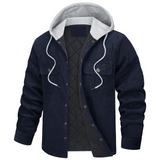 Ellington - Gefütterte Steppjacke mit Kapuze für Männer