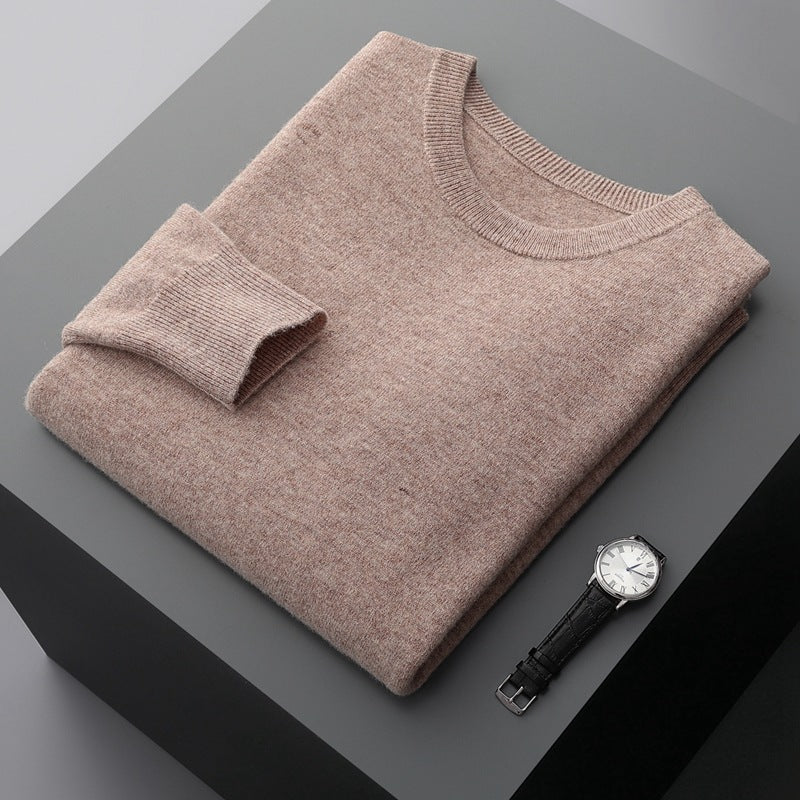 Herren Casual Kaschmir Rundhals | Winter