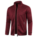 Lässige Winterjacke Mit Reißverschluss Für Herren | Stehkragen