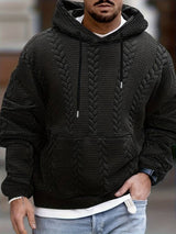 Zach - Stylischer Herren Pullover mit Kapuze