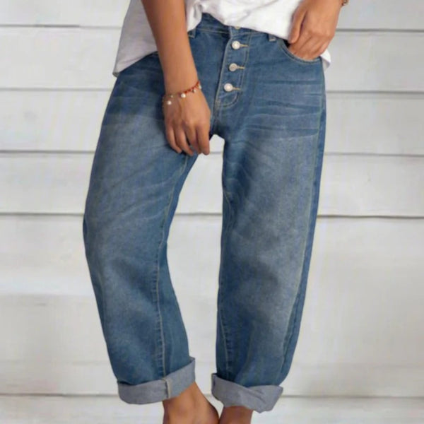 Bequeme Jeans Für Frauen | Weites Bein