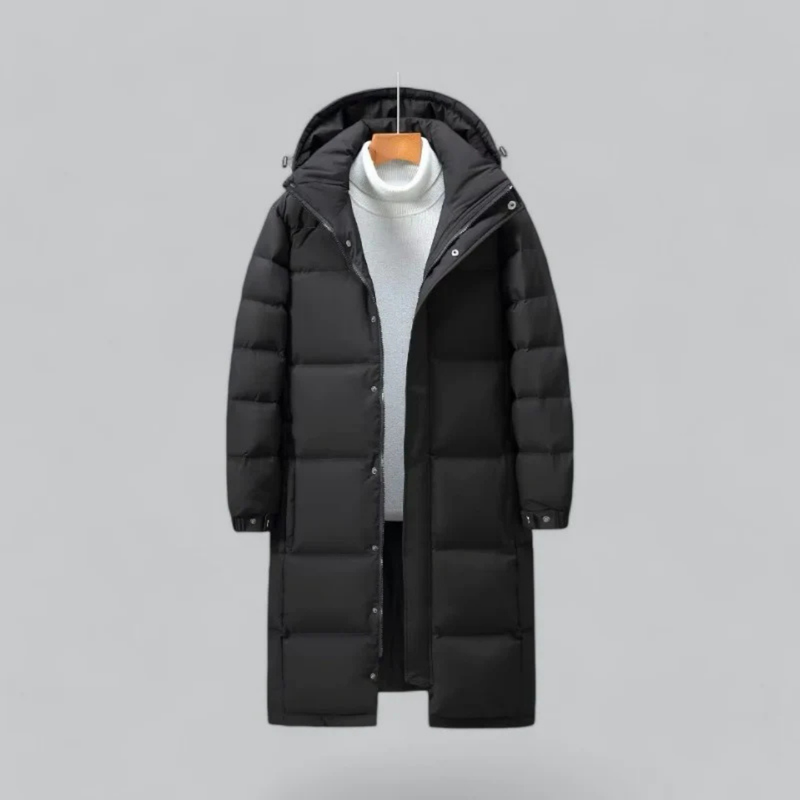 Herren Daunenjacke Mit Kapuze | Lang