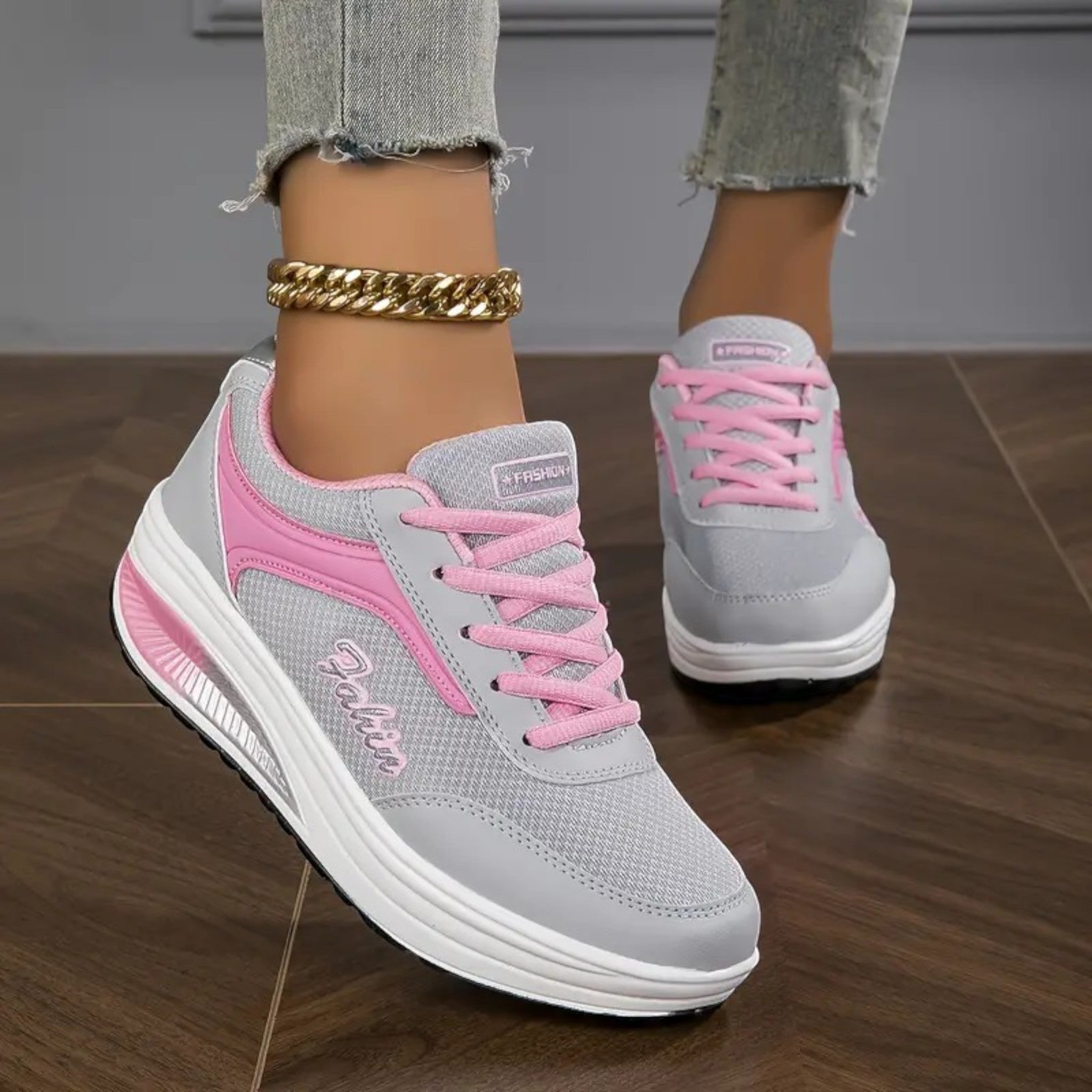 Romina | Lässige Plateau-Sneaker Für Damen